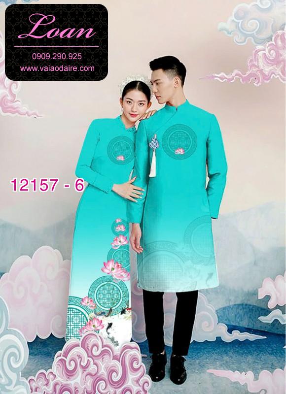 Vải áo dài đôi nam nữ Vải áo dài đôi nam nữ