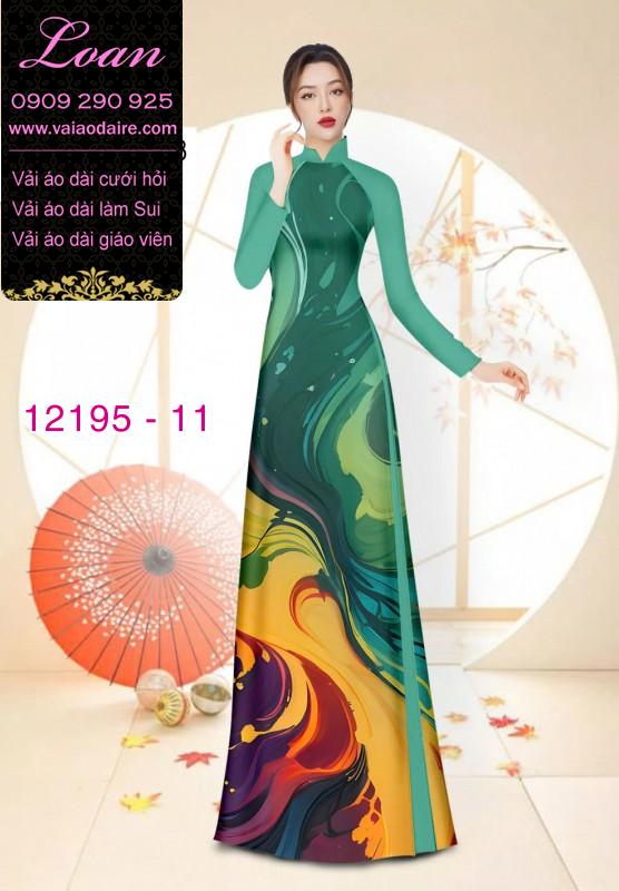 Vải áo dài in hoa 3D Vải áo dài in hoa 3D