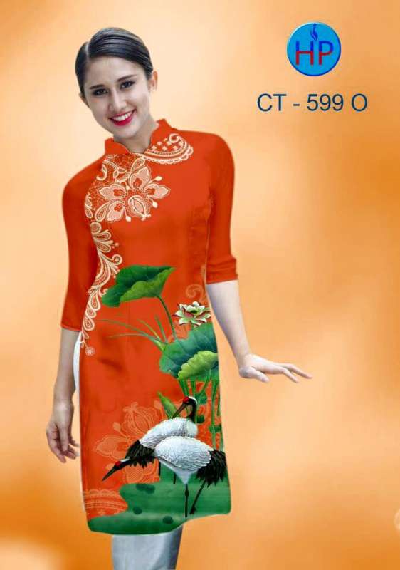 Vải áo dài Cách Tân hoa Sen Vải áo dài Cách Tân hoa Sen