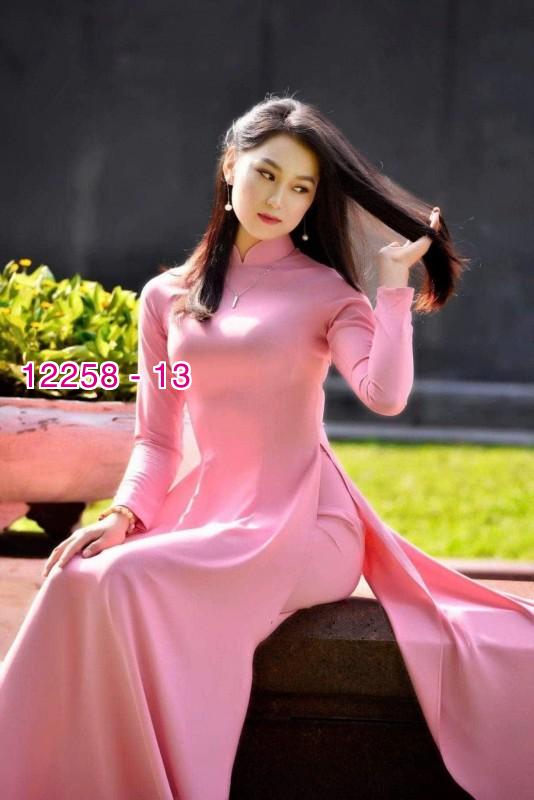 Vải áo trơn màu nhẹ nhàng
