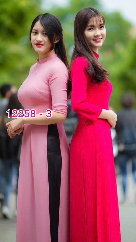 Vải áo trơn màu nhẹ nhàng