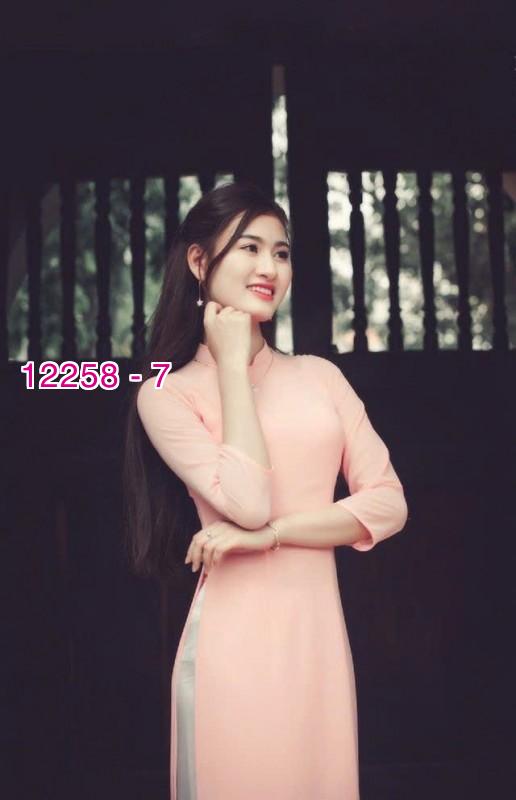 Vải áo trơn màu nhẹ nhàng