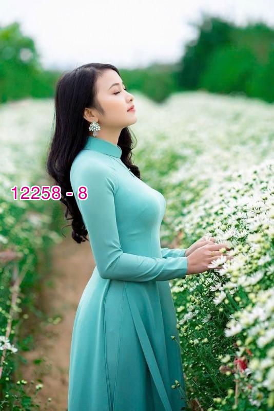 Vải áo trơn màu nhẹ nhàng