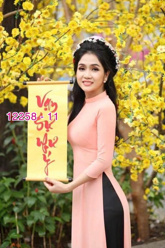 Vải áo trơn màu nhẹ nhàng