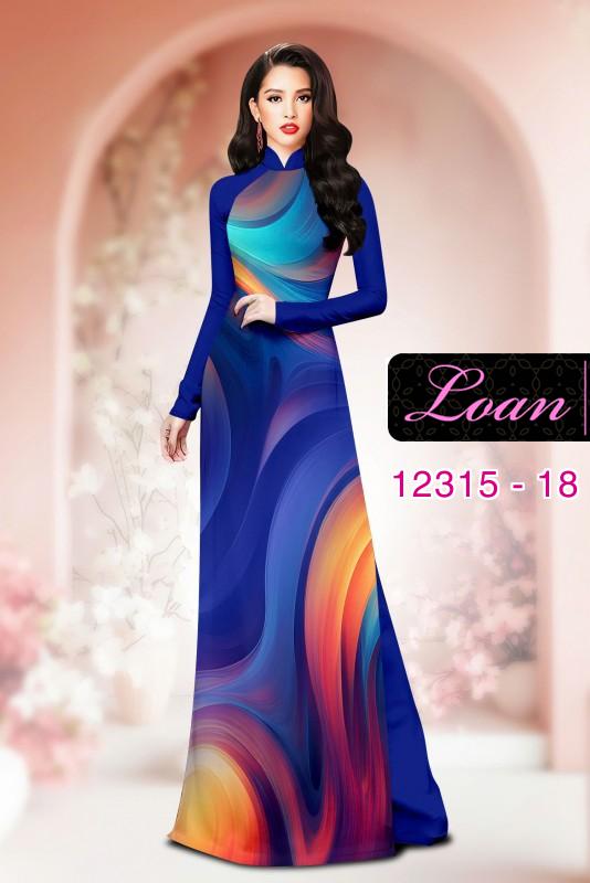 Vải áo dài hoa văn lập thể Vải áo dài hoa văn lập thể