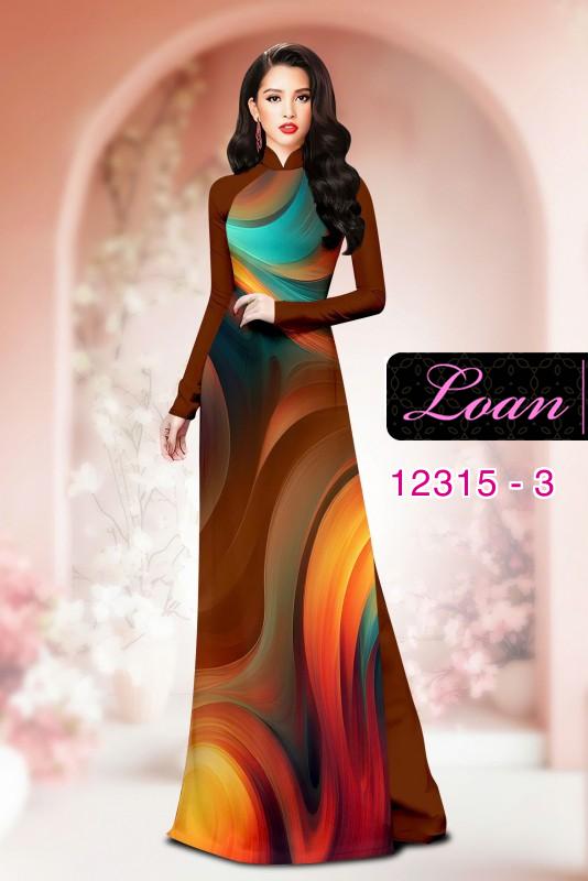 Vải áo dài hoa văn lập thể Vải áo dài hoa văn lập thể