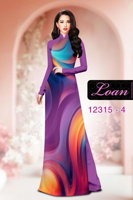 Vải áo dài hoa văn lập thể Vải áo dài hoa văn lập thể
