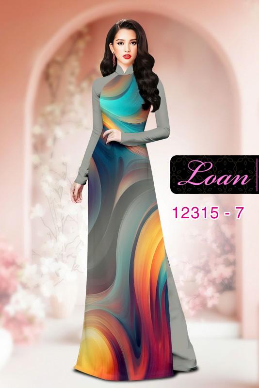 Vải áo dài hoa văn lập thể Vải áo dài hoa văn lập thể