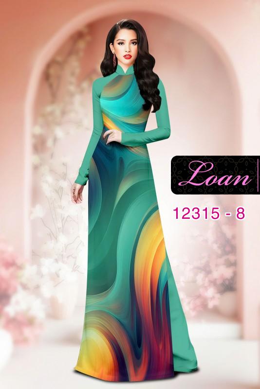 Vải áo dài hoa văn lập thể Vải áo dài hoa văn lập thể