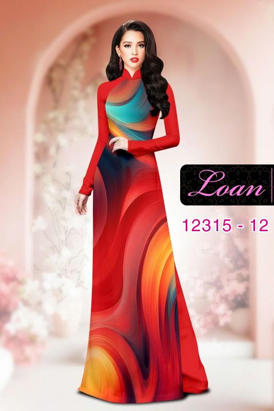 Vải áo dài hoa văn lập thể Vải áo dài hoa văn lập thể
