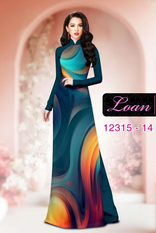 Vải áo dài hoa văn lập thể Vải áo dài hoa văn lập thể