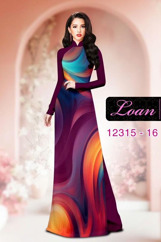 Vải áo dài hoa văn lập thể Vải áo dài hoa văn lập thể