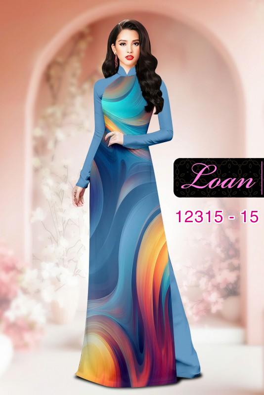 Vải áo dài hoa văn lập thể Vải áo dài hoa văn lập thể