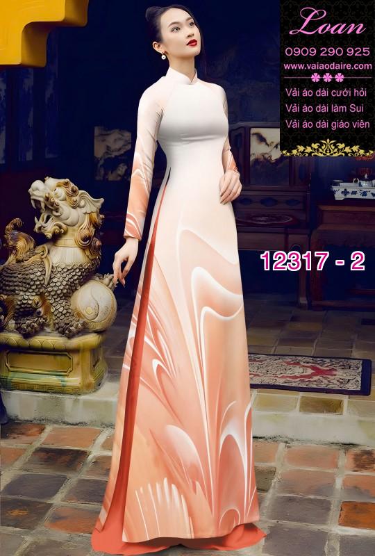 Vải áo dài hoa văn lập thể Vải áo dài hoa văn lập thể