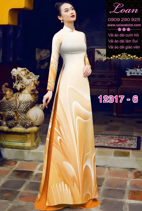 Vải áo dài hoa văn lập thể Vải áo dài hoa văn lập thể