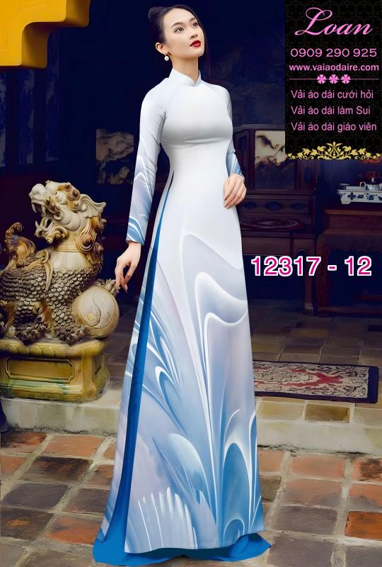 Vải áo dài hoa văn lập thể Vải áo dài hoa văn lập thể
