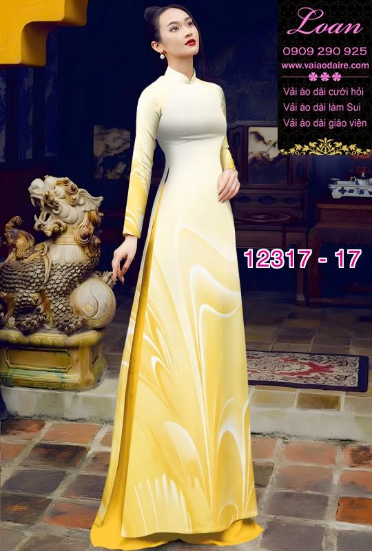 Vải áo dài hoa văn lập thể Vải áo dài hoa văn lập thể