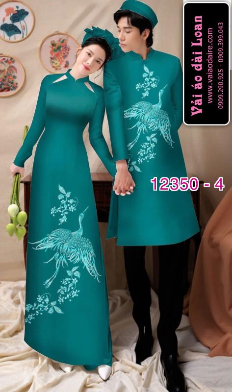 Vải áo dài đôi nam nữ Vải áo dài đôi nam nữ