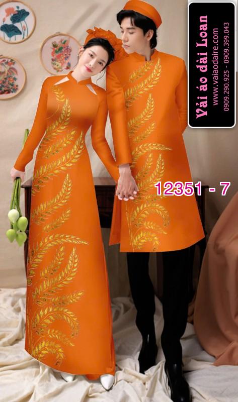 Vải áo dài đôi nam nữ Vải áo dài đôi nam nữ