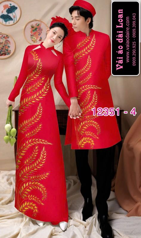 Vải áo dài đôi nam nữ Vải áo dài đôi nam nữ