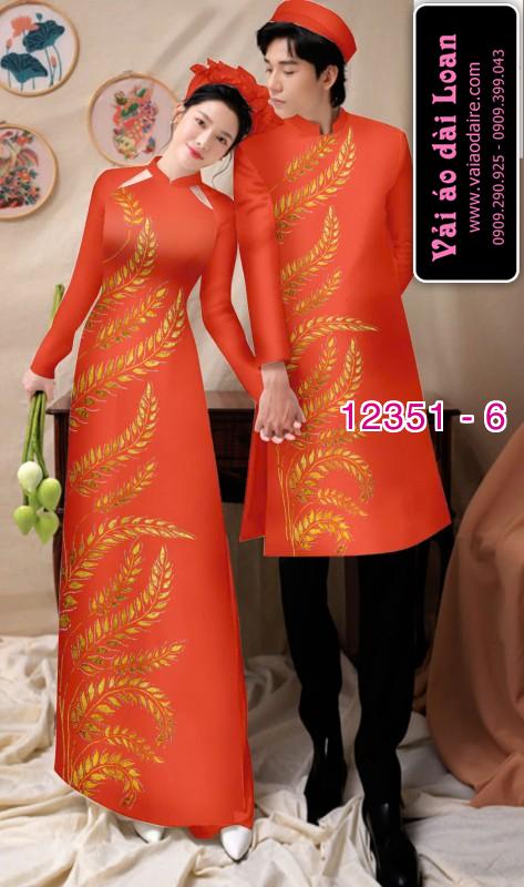 Vải áo dài đôi nam nữ Vải áo dài đôi nam nữ