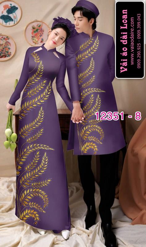 Vải áo dài đôi nam nữ Vải áo dài đôi nam nữ