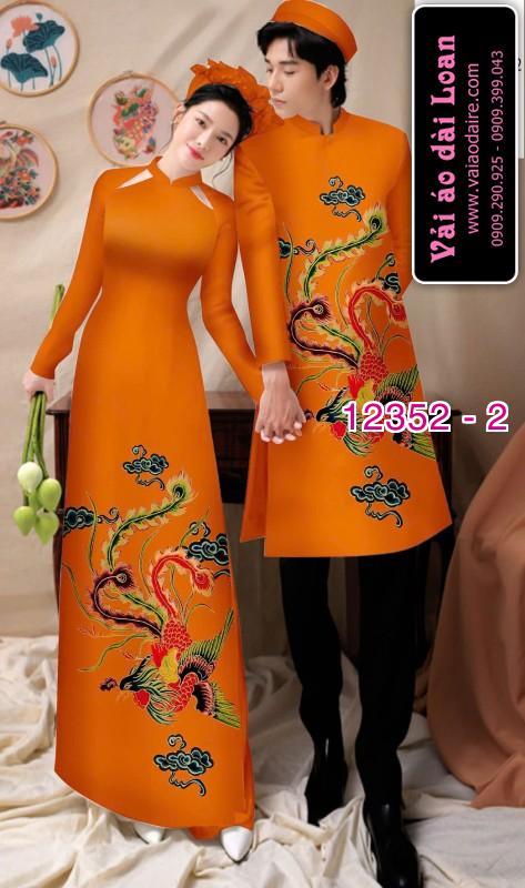 Vải áo dài đôi nam nữ