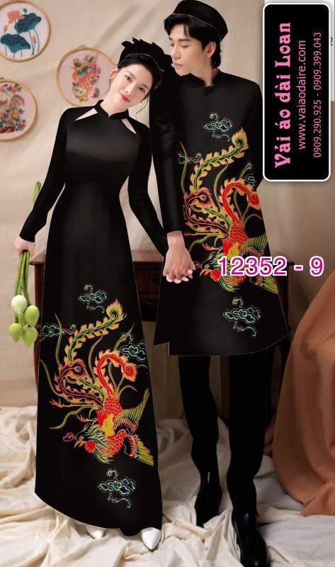 Vải áo dài đôi nam nữ