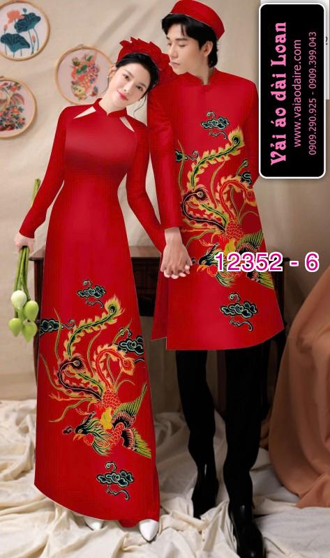 Vải áo dài đôi nam nữ