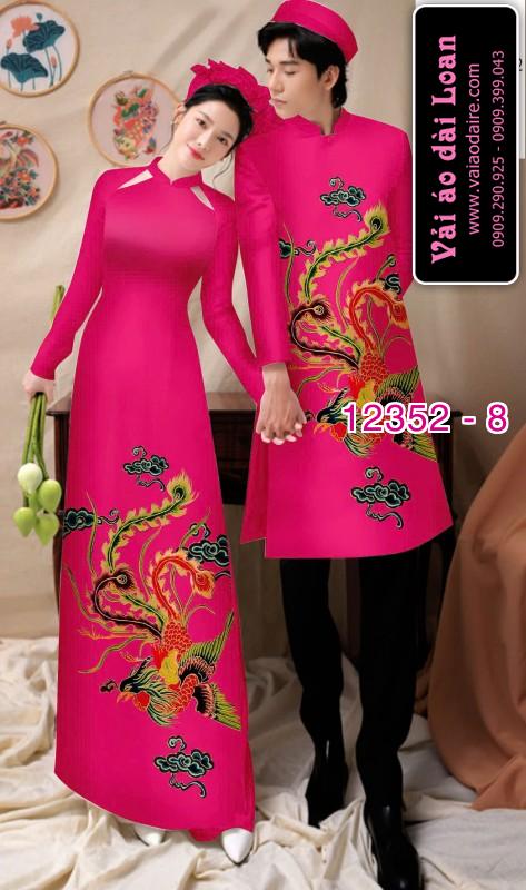 Vải áo dài đôi nam nữ