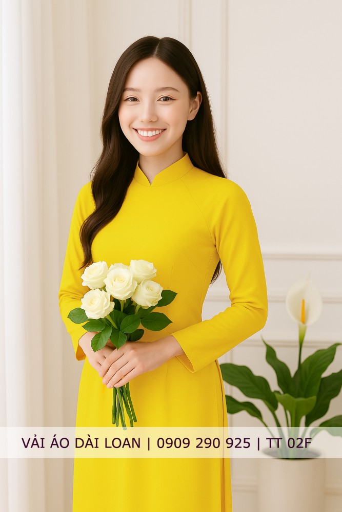 Vải áo dài màu trơn
