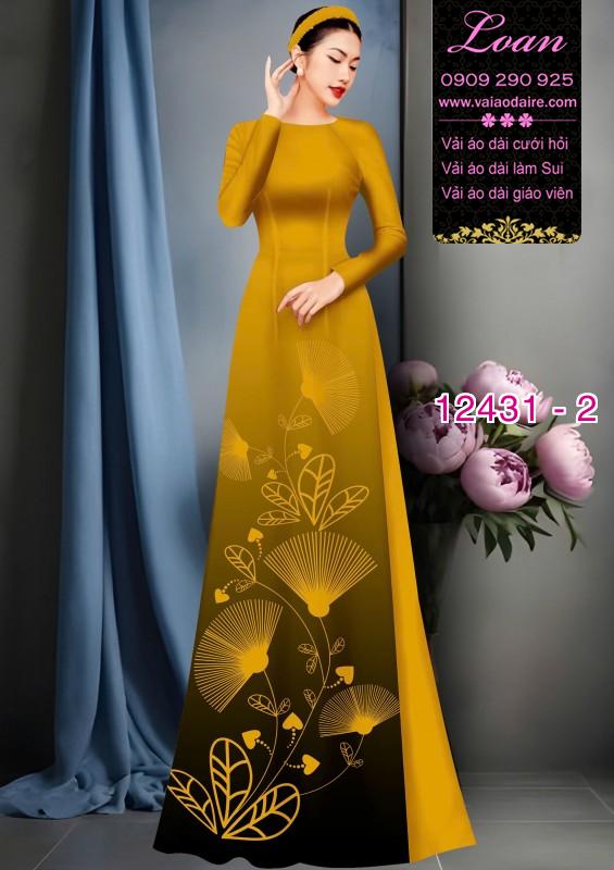 Vải áo dài in 2 da