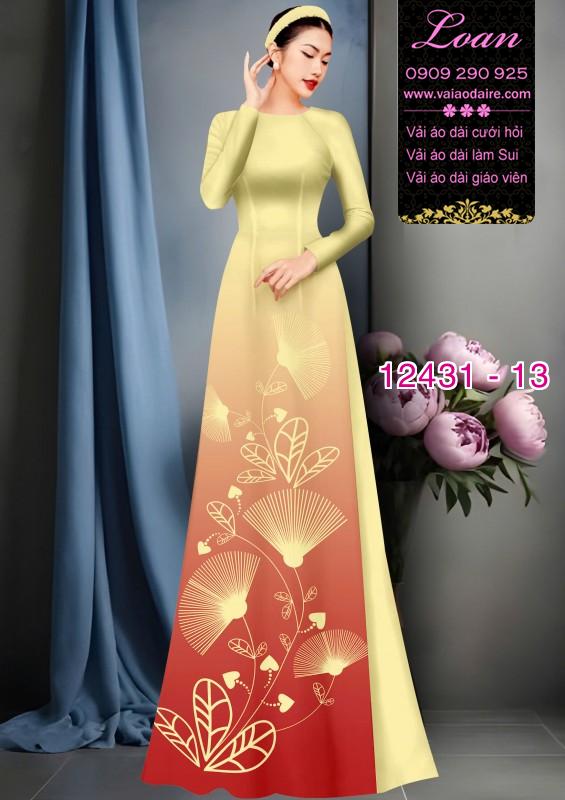 Vải áo dài in 2 da