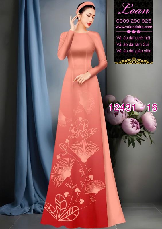 Vải áo dài in 2 da