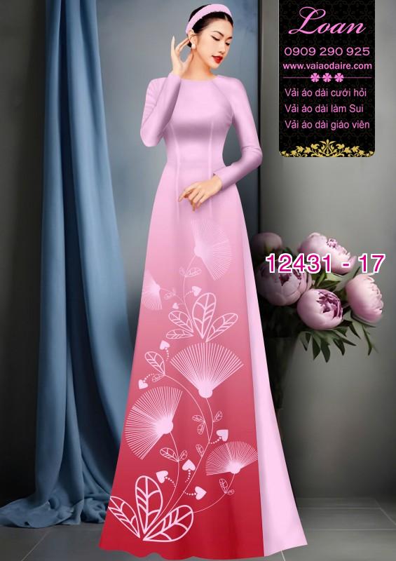 Vải áo dài in 2 da