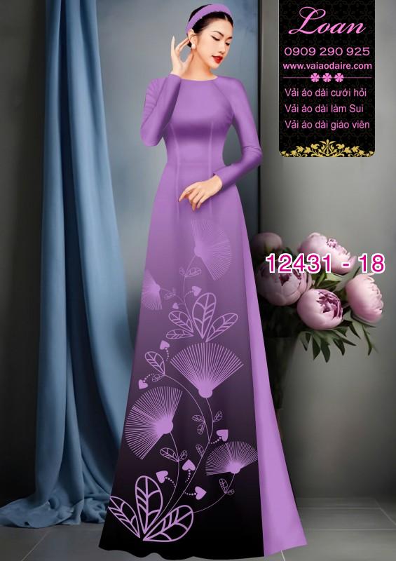 Vải áo dài in 2 da