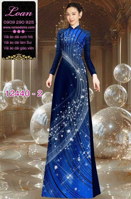 Vải áo dài hoạ tiết ánh sáng