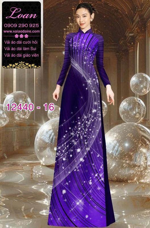 Vải áo dài hoạ tiết ánh sáng