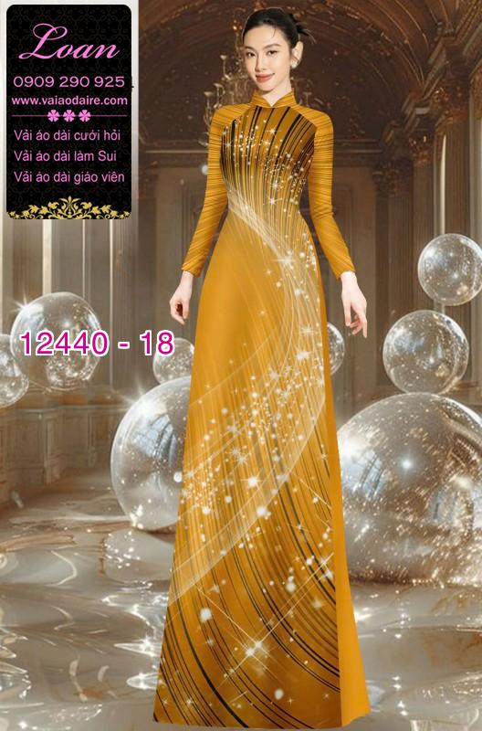 Vải áo dài hoạ tiết ánh sáng