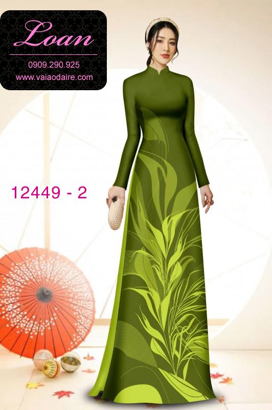 Vải áo dài in 2 da