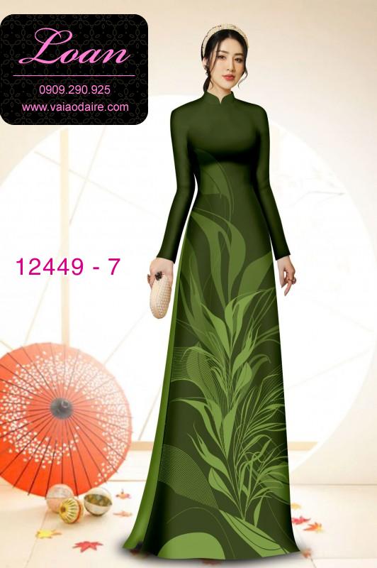 Vải áo dài in 2 da