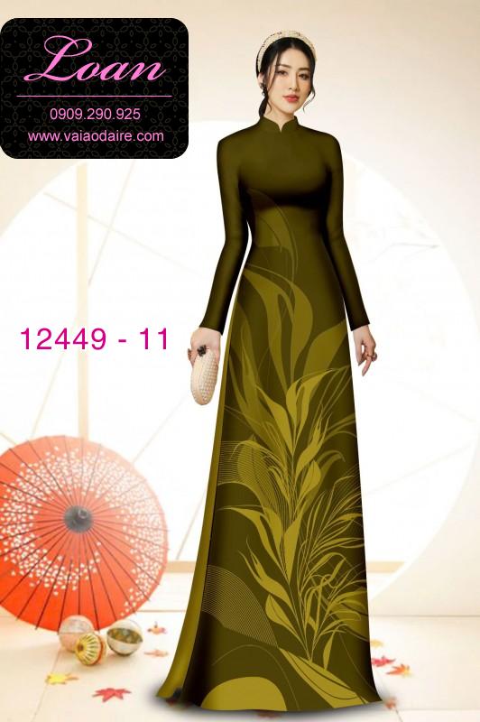 Vải áo dài in 2 da