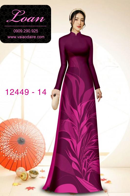 Vải áo dài in 2 da
