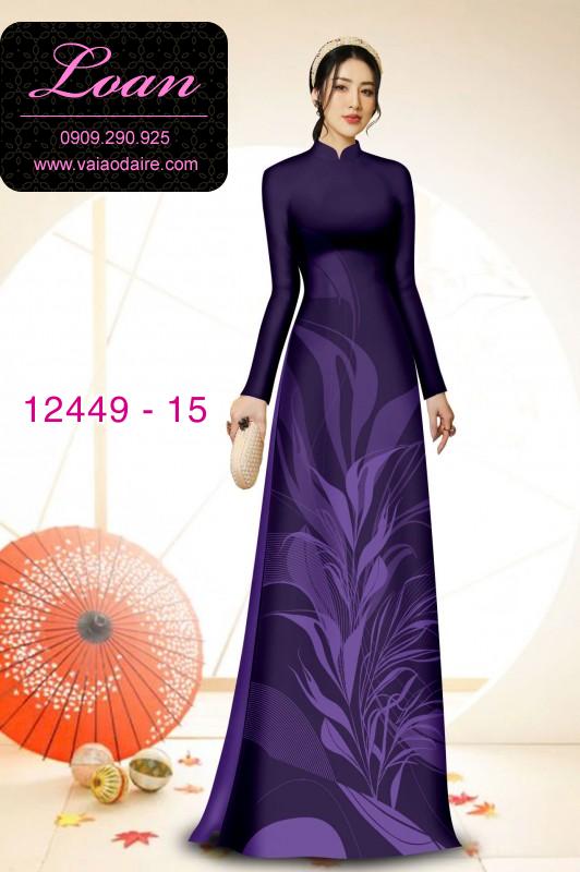 Vải áo dài in 2 da