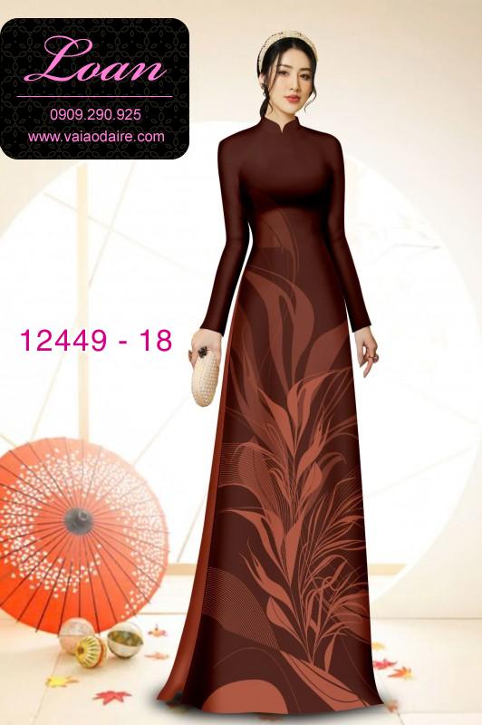 Vải áo dài in 2 da