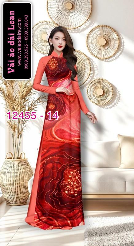 Vải áo dài hoa ảo