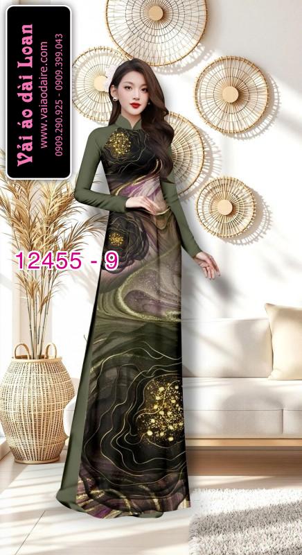Vải áo dài hoa ảo
