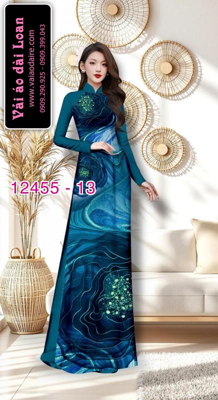 Vải áo dài hoa ảo
