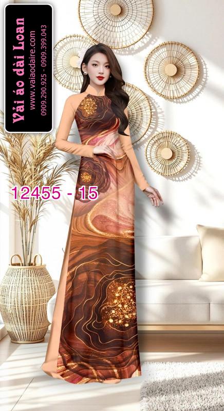 Vải áo dài hoa ảo