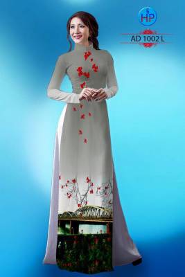 Vải áo dài hình cây cầu-DT 1248